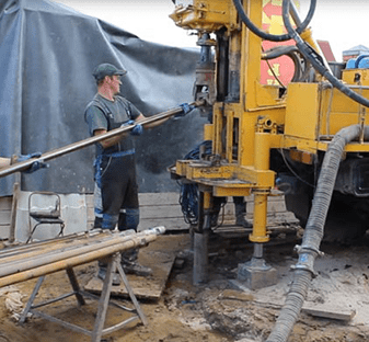 роторное бурение скважины