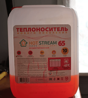 замена и очистка теплоносителя